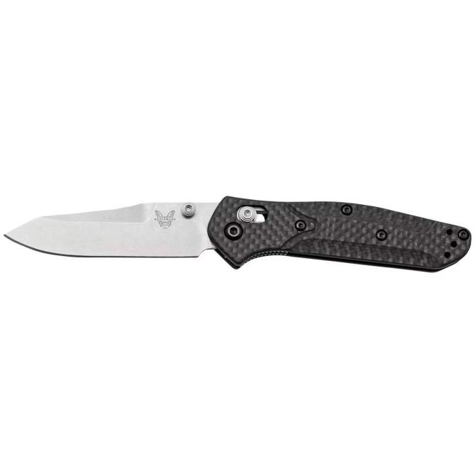 Benchmade Mini Osborne Carbon Fiber, клинок P 7,42 см