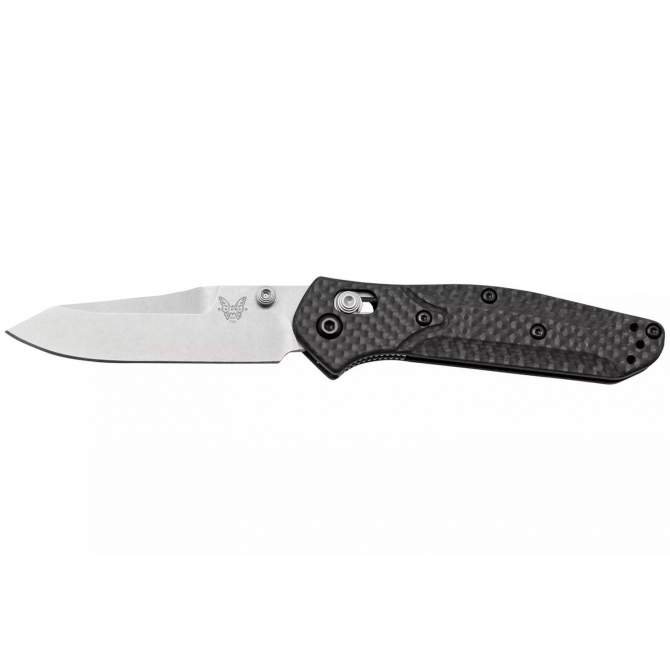 Benchmade Mini Osborne Carbon Fiber, клинок P 7,42 см