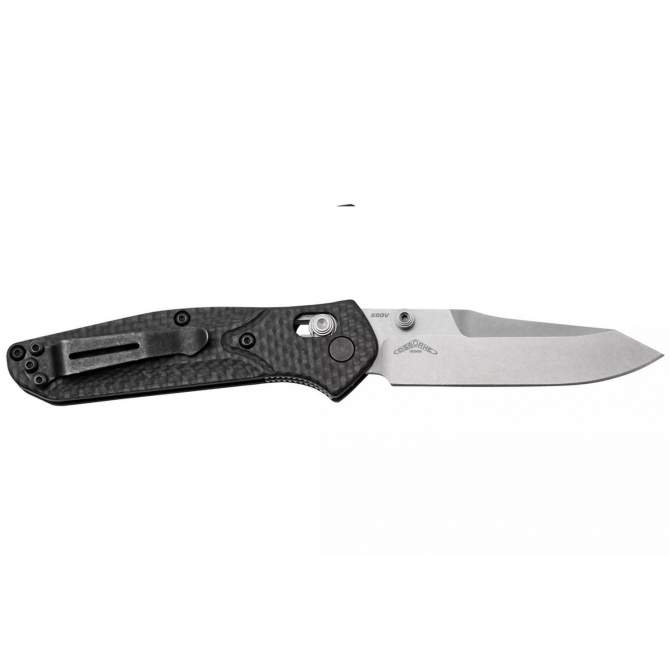 Benchmade Mini Osborne Carbon Fiber, клинок P 7,42 см