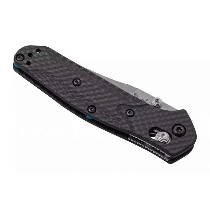 Benchmade Mini Osborne Carbon Fiber, клинок P 7,42 см