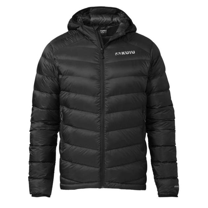 KUIU Super Down LT Hooded Jacket, Black