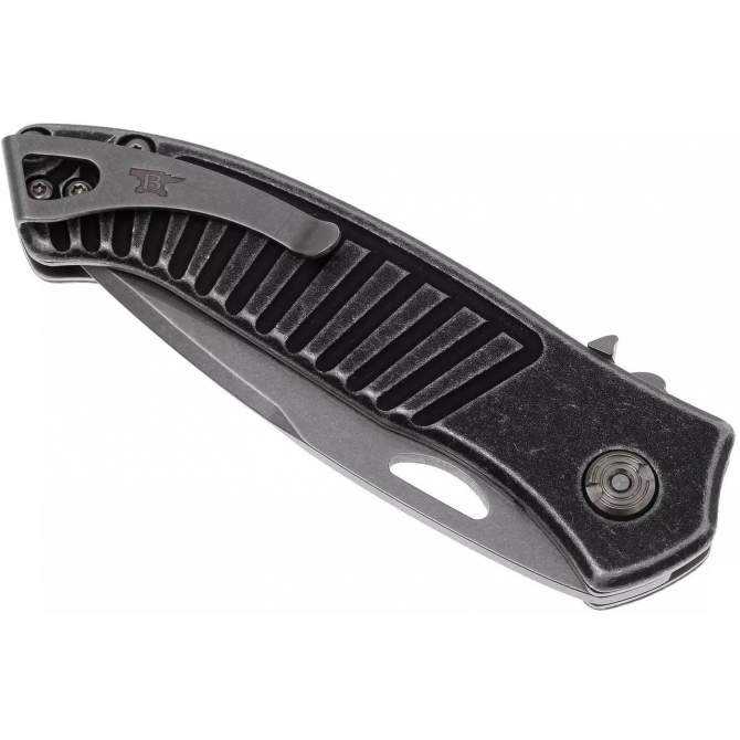 Buck 293 Inertia Spring Assist Aluminum Gray, клинок P 8,3 см