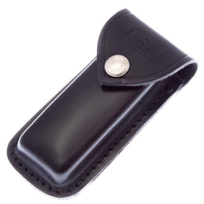 Buck 112 Auto Wood Ebony/Brass, клинок P 7,6 см