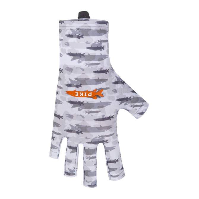 Pike SUNSHIELD GLOVES, Print CamoGrey