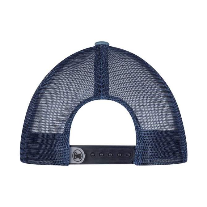 Buff Trucker Cap, Brak Stone Blue