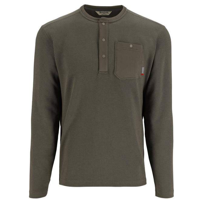 Simms Highline Henley, Smokey Olive