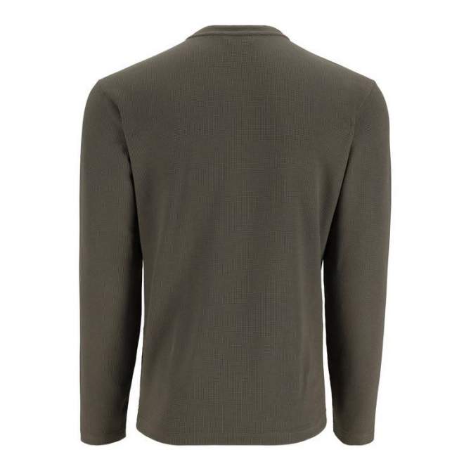 Simms Highline Henley, Smokey Olive