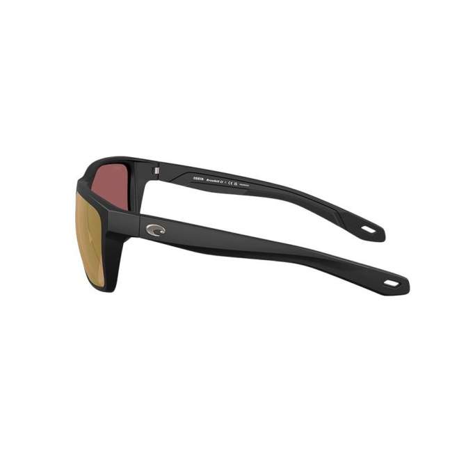 Costa Broadbill II Gold Mirror 580G, Matte Black