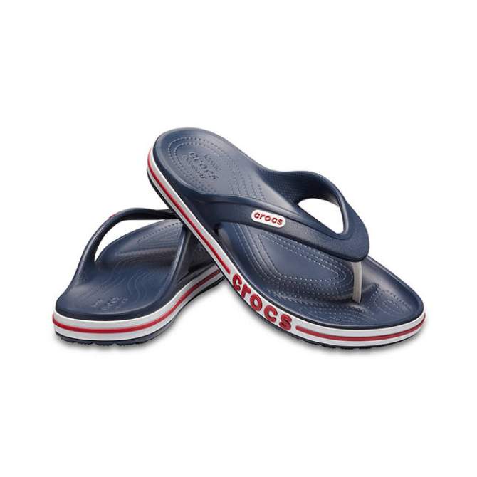 Сланцы CROCS Bayaband Flip Navy-Pepper