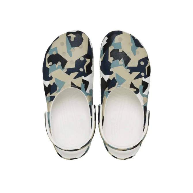 CROCS Geo Camo