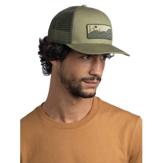 Buff Explore Trucker Cap, Wate Forest