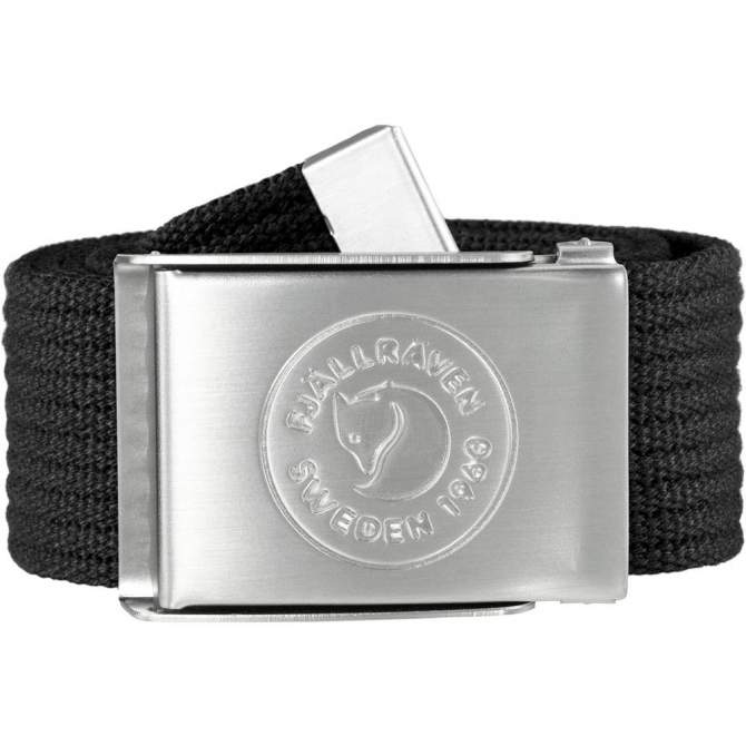Fjallraven 1960 Logo Belt, Black
