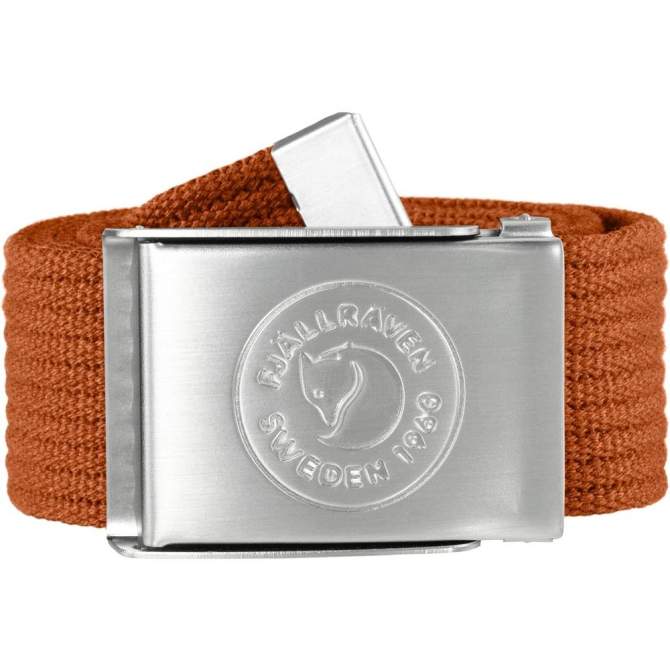 Fjallraven 1960 Logo Belt, Terracotta Brown