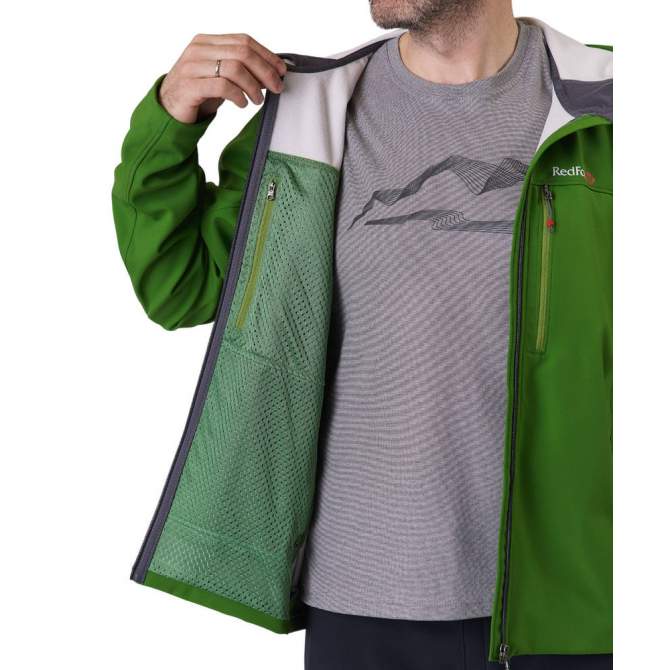 Red Fox Yoho Softshell II, зелёный