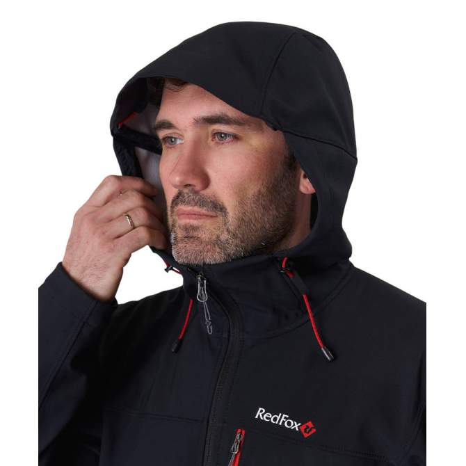 Red Fox Yoho Softshell II, чёрный