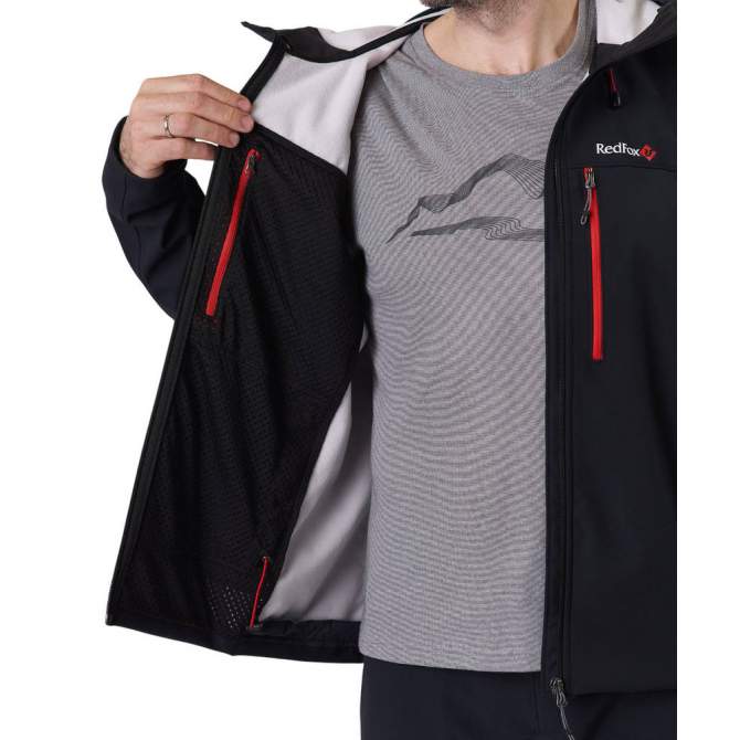 Red Fox Yoho Softshell II, чёрный