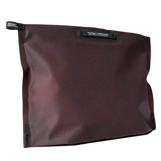 Matador FlatPak Zipper Toiletry Case Z, бордовая