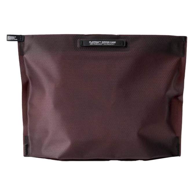 Matador FlatPak Zipper Toiletry Case Z, бордовая