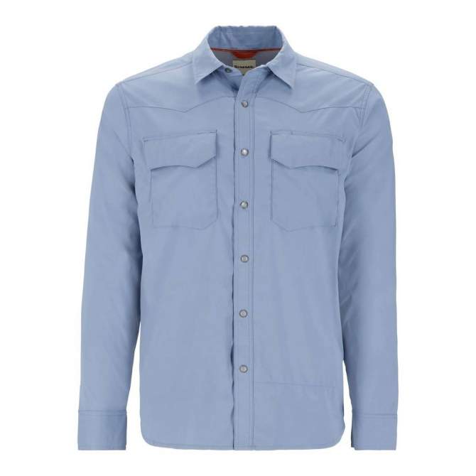 Simms Big Sky Tech LS Shirt, Albacore