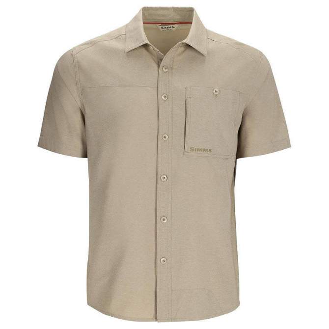 Simms Challenger SS Shirt, Stone