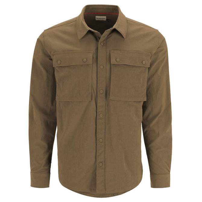 Simms Lodge Work Shirt, Driftwood