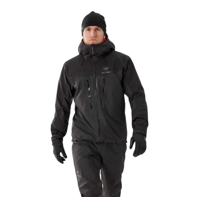 Arcteryx ALPHA JACKET MEN'S, Black