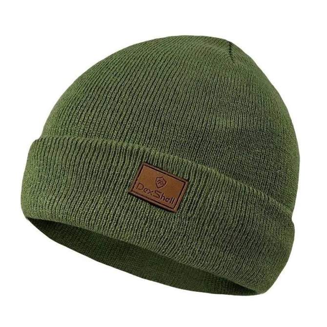 Dexshell Beanie Hat зелёный, размер S/M (56-58 см)