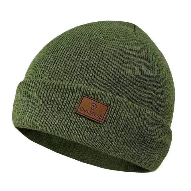Dexshell Beanie Hat зелёный, размер S/M (56-58 см)