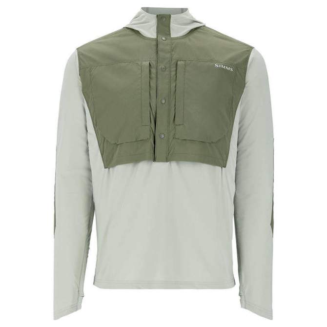 Simms Latitude BiComp Hoody, Aspen-Willow