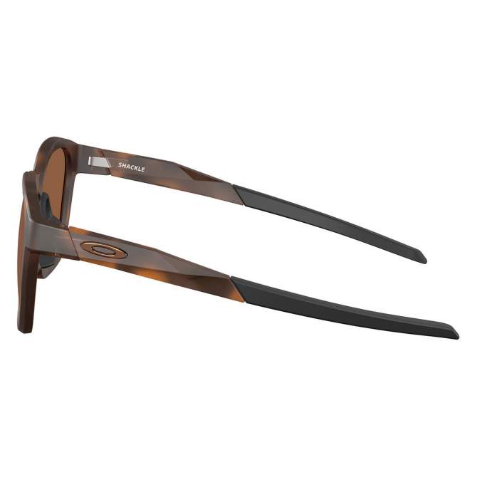 Oakley SHACKLE MATTE BROWN TORTOISE, PRIZM TUNGSTEN
