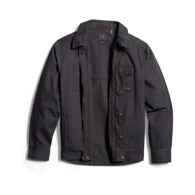 Sitka Harvester Lite Chore Coat, Black Obsidian