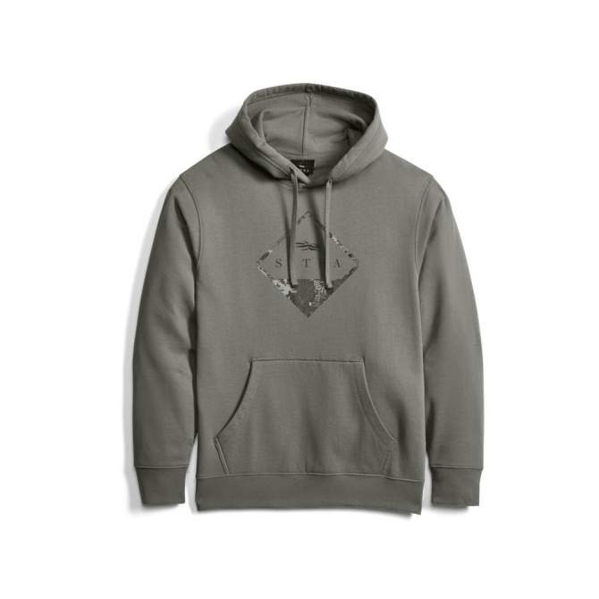 Sitka Optifade Badge Pullover Hoody, Fleld Gray