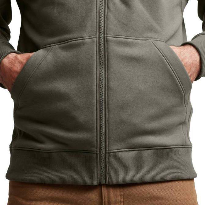 Sitka Essential Full Zip Hoody, Oak