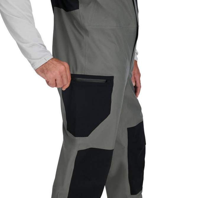 Simms Vapor Elite Bib, Gunmetal