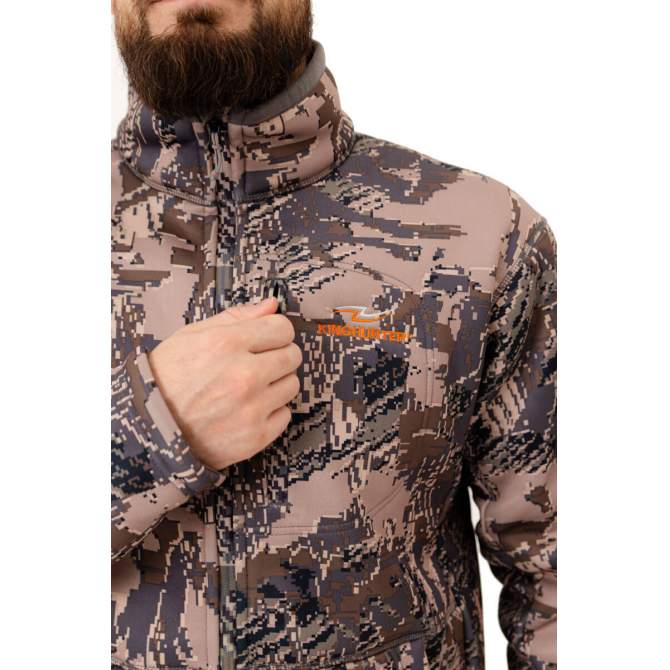 King Hunter JACKET, Camo Gray