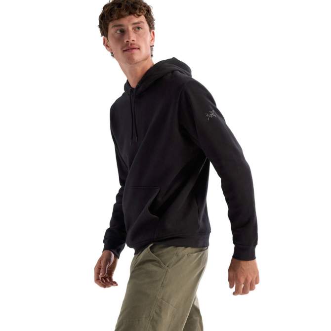 Arcteryx EMBLEM FLEECE HOODY, Black