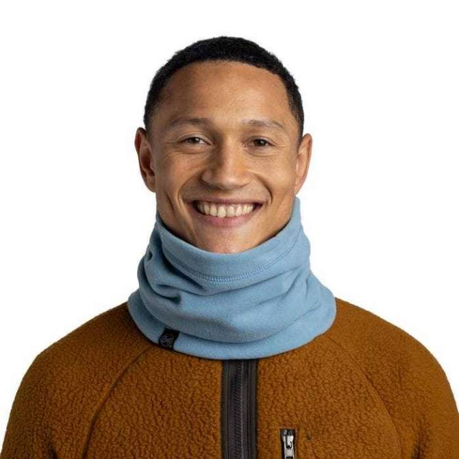 Buff Polar Neck Warmer, Solid Lake Blue