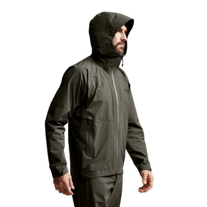 Sitka Dew Point Jacket, Deep Lichen