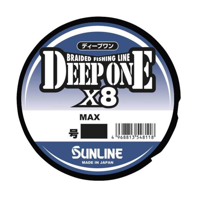 Sunline Deep One×8 150m #0.6 PE, Multicolor 