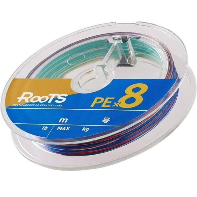 GOSEN Roots PE×8 300m #3.0 PE, Multicolor