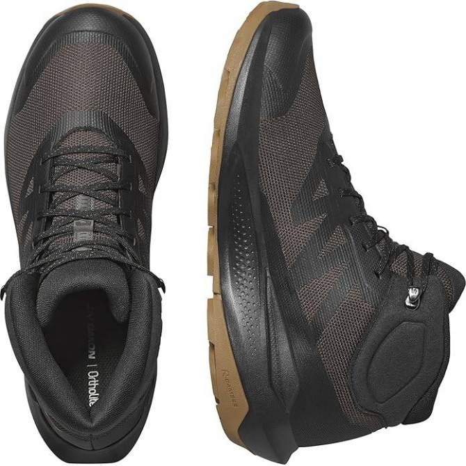 Salomon ELIXIR TOUR MID WP, Phantom-Black-Asphalt