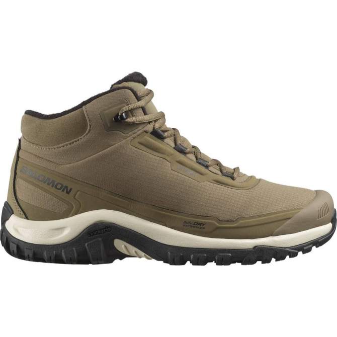 Salomon SHELTER WP, Stone Gray-Black-Rainy Day