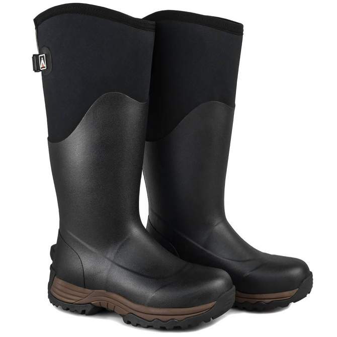 SwampBoots SERVAL HIGH, Black