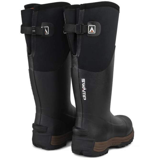 SwampBoots SERVAL HIGH, Black