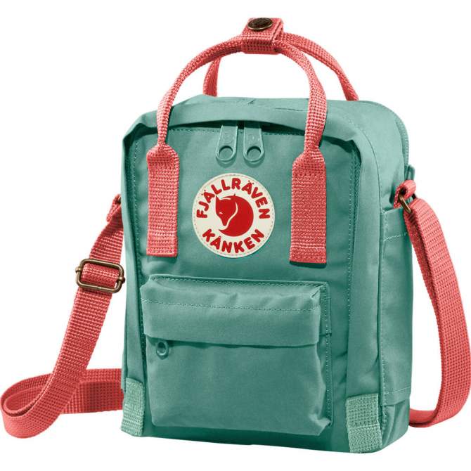 Fjallraven Kanken Sling 2.5L, Frost-Green Peach-Pink