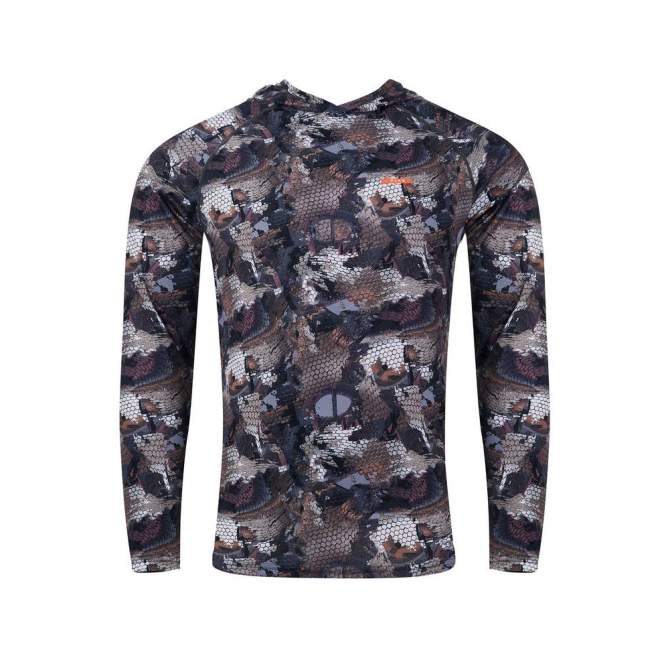 Pike SUNSHIELD HOODIE, Camo Duck