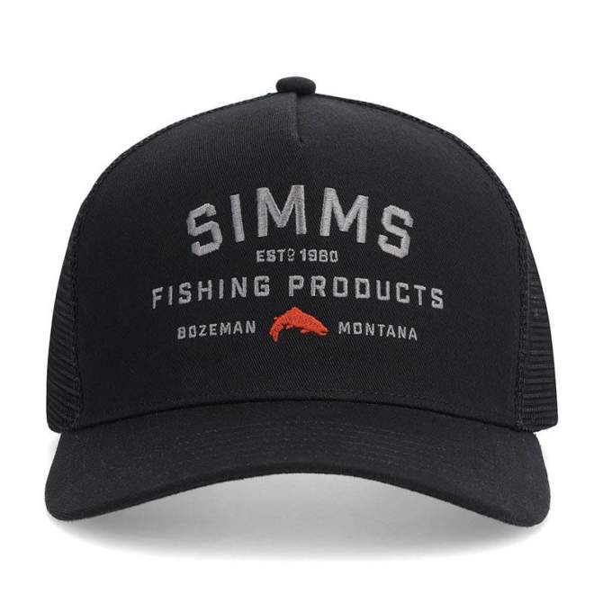 Simms Double Haul Trucker, Black