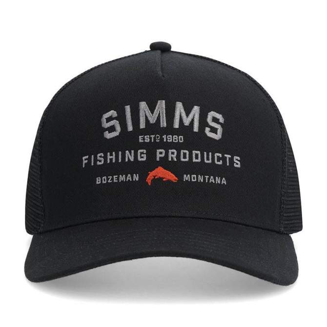 Simms Double Haul Trucker, Black