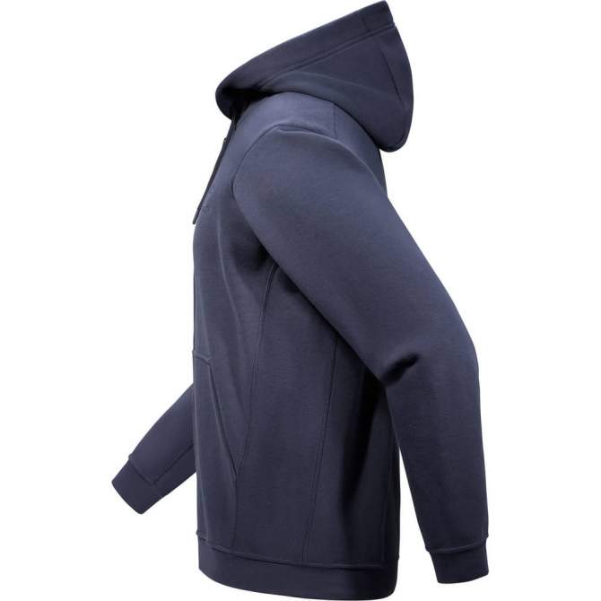 Arcteryx EMBLEM FLEECE FULL ZIP HOODY, Black Sapphire