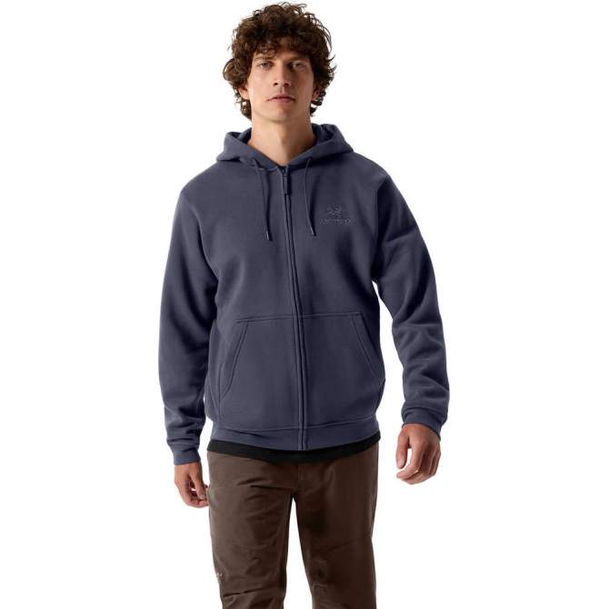 Arcteryx EMBLEM FLEECE FULL ZIP HOODY, Black Sapphire